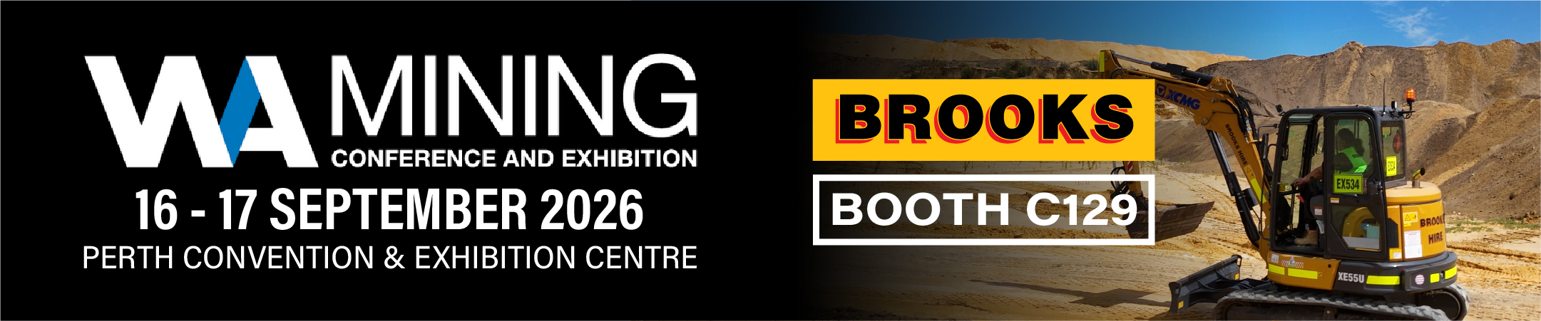 Meet us at Booth C129 | WA Mining Conference & Exhibition 2026